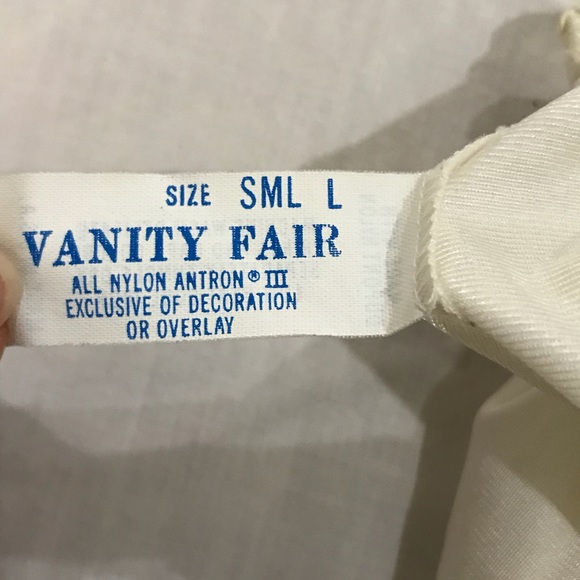 Vanity Fair White Slip - Picture 3 of 4